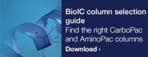BioIC column selection guide – Find the right CarboPac and Ami